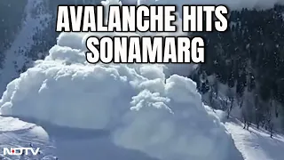 Kashmir Avalanche | Video: Massive Avalanche Hits Jammu And Kashmir's Sonamarg