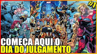 ✅DIA DO JULGAMENTO | VINGADORES vs X-MEN vs ETERNOS - edição 1 🤩 HQ Narrada