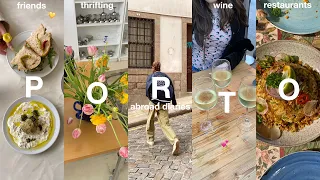 porto chronicles 🍷 | friends, wining & dining, best thrifting