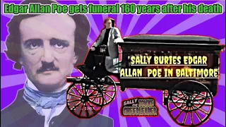 Horror Host  Sally Zombie Cheerleader Buries Edgar Allan Poe Baltimore Westminster Church Poe