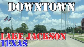 Lake Jackson - Texas - 4K Downtown Drive