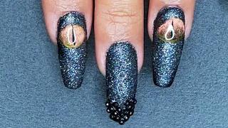 Nailed It! - Halloween Black Cat Nails