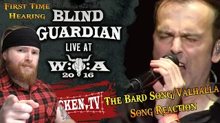 First Time Hearing BLIND GUARDIAN - The Bard's Song & Valhalla Live at Wacken 2016