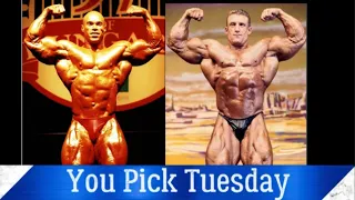 Kevin Levrone(1997 Grand Prix Hungary) vs Dorian Yates(1995 Mr.Olympia)