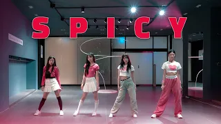 4K] aespa(에스파) - SPICY ㅣ아이돌지망생 K-pop Dance Cover - 뮤닥터아카데미 부산점(롯데백화점 광복점)