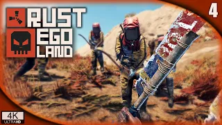 EGOLAND #4 | PELEA A CUCHILLO | RUST Gameplay Español