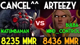 canceL^^ [8235 MMR] - Broodmother VS Arteezy [8436 MMR] - Invoker - Dota 2 The Epic Battle