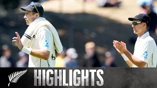 Southee 5fer Seals 100th Test Win | HIGHLIGHTS| BLACKCAPS v India | 1st Test - Day 4, 2020