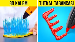 3D KALEM VE TUTKAL TABANCASI! HER DURUMDA GEÇERLİ ZEKİCE TÜYOLAR