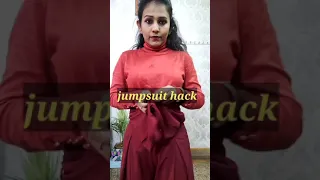 New jumpsuit Hack#shorts #clothinghack#fashionhack #newclothinghack#realifehack।