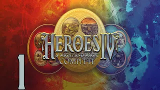 Прохождение Heroes of Might and Magic 4 Complete Серия 1 "Лисандер на страже трона"