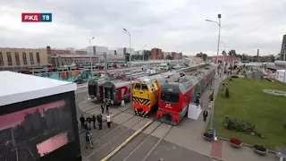 Взгляд в будущее. На железнодорожном салоне представили инновационную технику || Итоги 27.08.2023