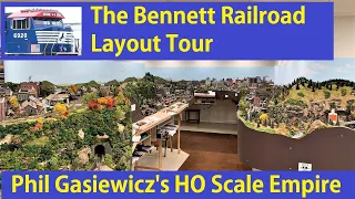 Layout Tour: Phil Gasiewicz's HO Scale Layout