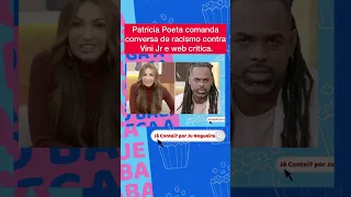 Patrícia Poeta comanda conversa de racismo contra Vini Jr e web critica