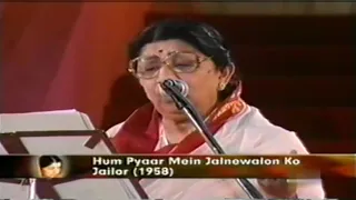 Hum Pyar Mein Jalnewalon Ko Lata Mangeshkar Live Shradhanjali Concert Full HD