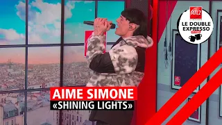 Aime Simone interprète "Shining Light" dans Le Double Expresso RTL2 (21/04/23)