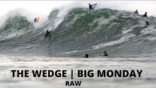 THE WEDGE | BIG MONDAY Water Shots | May 11 2020 | RAW FOOTAGE