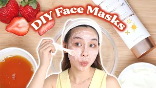 DIY Face Masks for Clear, Glowing & Healthy Skin ✨