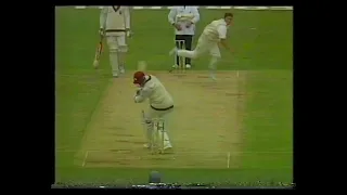 ENGLAND v WEST INDIES 1st TEST MATCH DAY 3 HEADINGLEY JUNE 10 1995 DARREN GOUGH COURTNEY WALSH