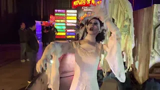 TRANSWORLD HALLOWEEN CONVENTION 2023 The Hazard Room Screaming Bride of Frankenstein Animatronic