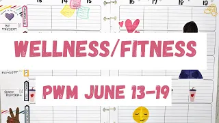 Wellness / Fitness / Mental Health | Plan With Me | Happy Planner | Teacher Layout