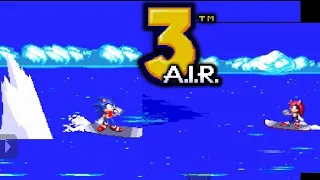 Sonic 3 A.I.R mods- Mighty and Ray SHC 2022: Mighty Surfboard intro