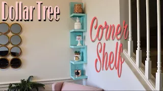 Dollar Tree DIY Corner Shelf