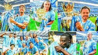 Man City CHAMPIONS 💎 Every Manchester City players with their 4th time Premier league title in a row