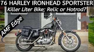 Harley-Davidson Ironhead Sportster No Oil Leaks! No Vibrations!