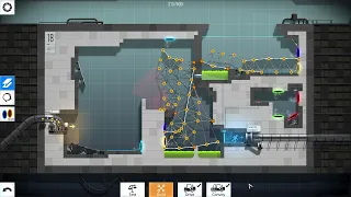 Bridge Constructor Portal Proficiency Level 18, No Stickman Fall, No Bridge Collapse Solution.