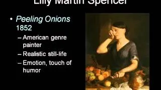 ARTH 4117 19th Century 9:  Lilly Martin Spencer 1