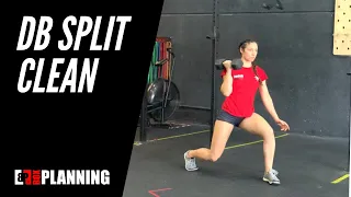 DB Split Clean - Hanging - Dumbbell/Kettlebell