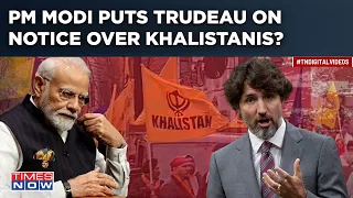 PM Modi's Strongest Message Ever To Trudeau On 'Khalistanis' as Canada PM Hides Behind 'Free Speech'