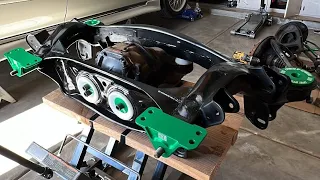 Jzx100 gets Serial9 solid subframe and diff bushings!