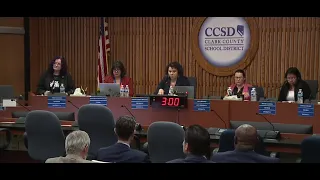 Teachers' union skips out on protesting at CCSD meeting as contract dispute continues