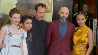 Jude Law, Yara Shahidi premiere 'inclusive' 'Peter Pan & Wendy' in London