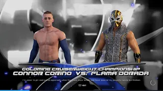 Cruiserweight Title: Flama Dorada Vs Connor Corino(New Revolution)