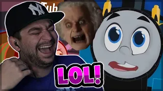 CAN'T TOUCH THOMAS! - [YTP] Tomax and the Low-Budget Scarody REACTION!