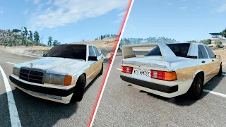 MERCEDES-BENZ W201 190  - BeamNG.drive