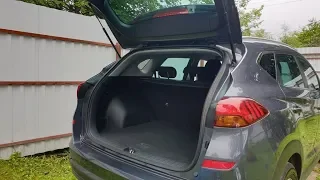 Hyundai Tucson 2018/ Реальный размер багажника/ Что можно поместить
