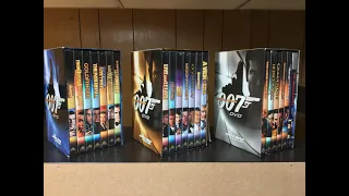 OO7 Special Edition DVD Collection Unboxing / Volumes: 1-3 (2002, 2003)