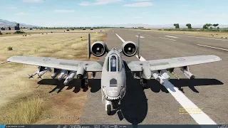 DCS: A10C-II Tank Killer IN COMBAT OVER SYRIA (4YA Server Online PvE)