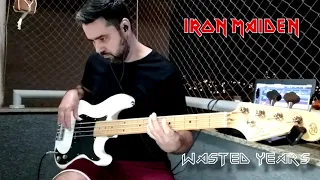 Iron Maiden - Wasted Years [Bass Cover] - SX Precision Bass SPB57+ test review