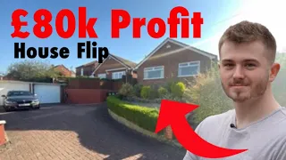 19yr Old Flips House & Makes £80,000 Profit in Derbyshire