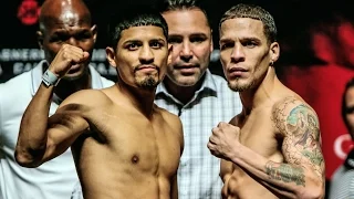 Abner Mares VS. Jonathan Oquendo Official Weigh-In and Face Off