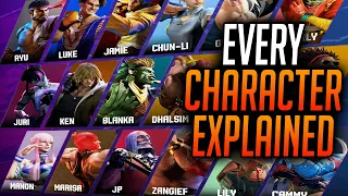 Street Fighter 6 All Characters Explained! Playstyle, Weaknesses & Difficulty