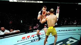 Aldo vs Moicano- finish -ufc night night Brazil