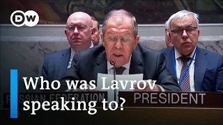 Russia chairs meeting on protecting the UN charter ... which it violated | DW News