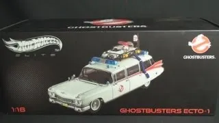 Hot Wheels Elite 1/18 - Ghostbusters Ecto-1