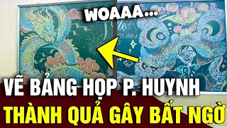 Trang trí bảng lớp phong cách tết để 'HỌP PHỤ HUYNH', nhóm học sinh gây bão mạng |Tin Nhanh Official